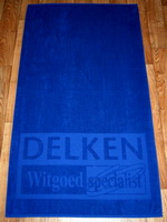 Strandlakens met relief inweving